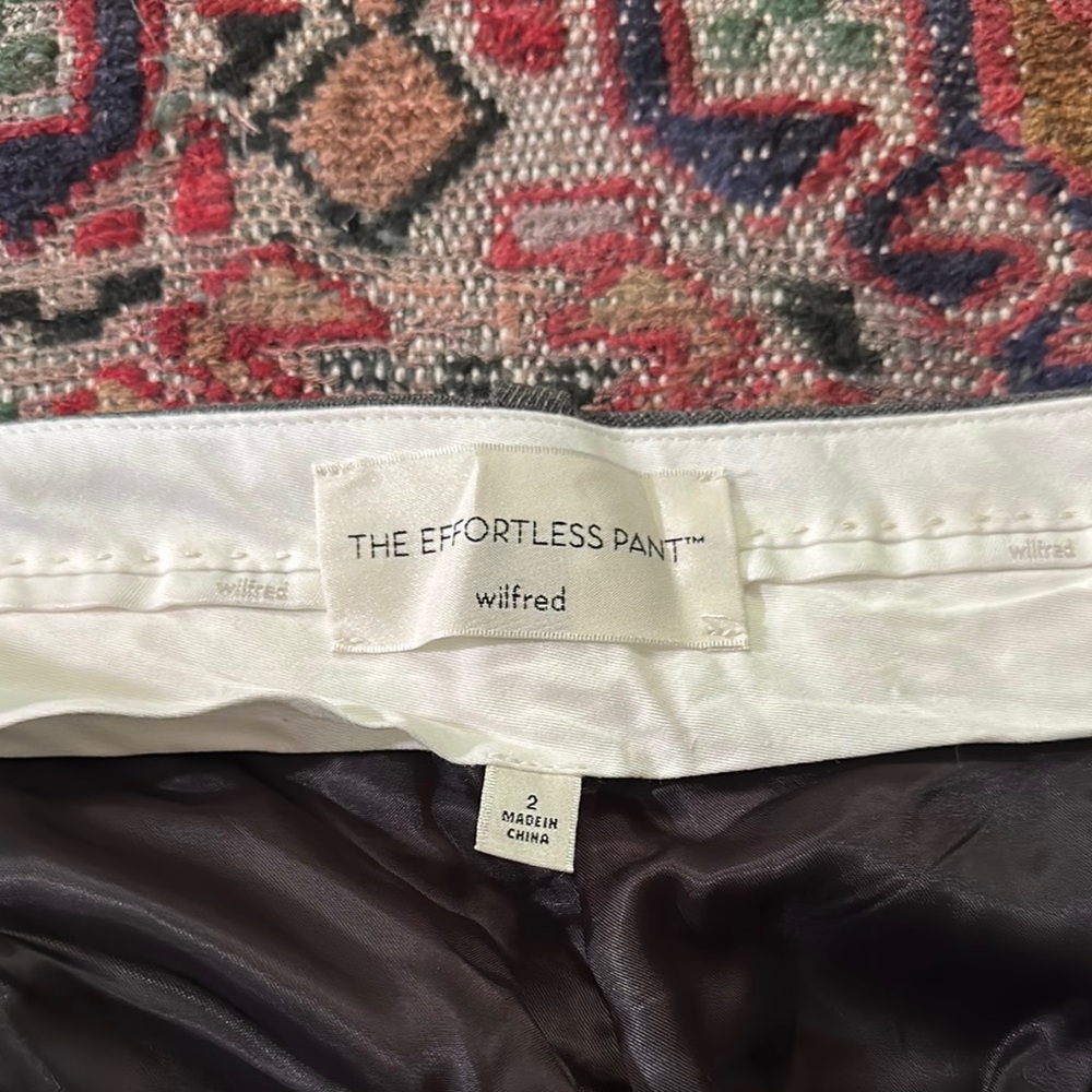 Aritzia Wilfred The Effortless Pant, gray